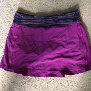 Lululemon tennis skirt